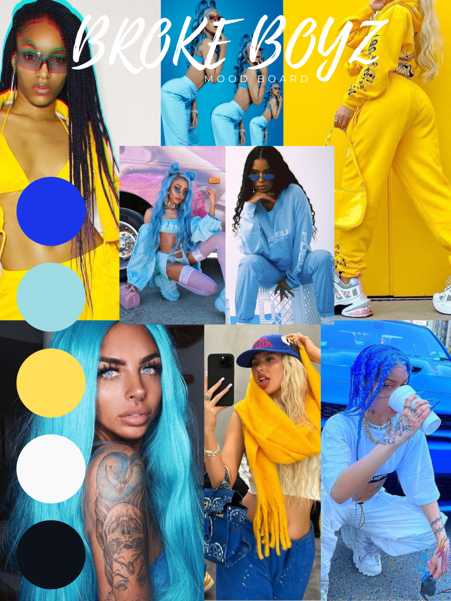 BROKE BOYZ mood board